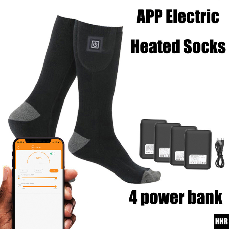 Thermal Sock Winter - Calzini Riscaldati con Controllo Tramite App,