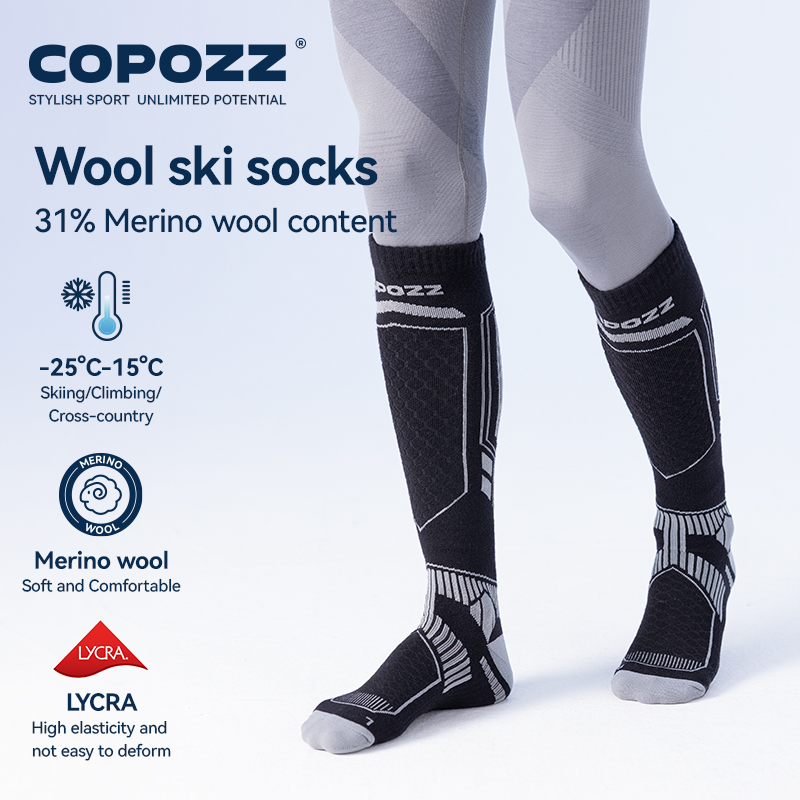 COPOZZ Nuovi calzini da sci in - Thermal Sock Winter recensione e prezzo