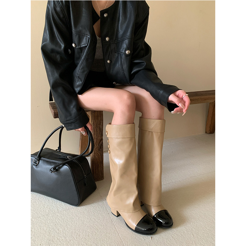Stivali da cavaliere color blo - Knee High Sock Women recensione e prezzo